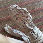 Mudd  PALE PINK HENLEY LONG SLEEVE LACE DETAIL Photo 3