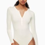 Aritzia  Sunday best Henley bodysuit Photo 3