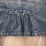 Bisou Bisou Vintage Y2K  Denim Skirt Pleated Size 10 Photo 4
