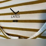 Lounge Lates by Kate striped nightgown  dress size Medium Large Photo 1