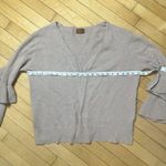 POL  brand from boutique Ruffled Sleeve Blush Pink Open Cardigan - small Photo 9