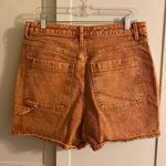 Universal Threads Universal Thread Rust Brown High Waisted Jean Shorts Photo 1