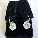 Vintage Artisan Crystal Glass Bead Necklace and Earrings Set Photo 7