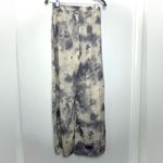 Nasty Gal  High Waisted Tie dye Wide Leg Pants Cream Photo 3