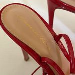 Gianvito Rossi $995  Women's Red Plexi Platform Heel Photo 2