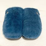 Alegria  Size 43/13 Loungeree Prussian Blue Plush Fur Slipper Mule Open Back NEW Photo 3
