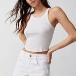 Urban Outfitters BDG White Jean Shorts Photo 0