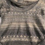 Free People  Fair Isle wool blend cow neck sweater size XS Photo 2