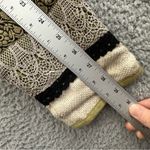 Coldwater Creek  Jacket Linen Cotton Blend Embroidered Boho‎ Art Floral Crochet M Photo 9