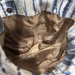 Blue White Tie Dye Hobo Shoulder Bag Womens Large‎ Canvas Boho Purse Tote Retro Photo 5