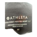 Athleta  | M | Camo Black Grey Skort Skirt Athletic Performance Activewear Photo 3