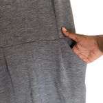 Milly  Of New York Women's Gray Racerback Dress Size Large Photo 1