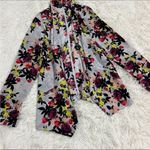 ASTR  floral open front cardigan S Photo 0