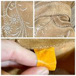 Rocket Dog Embroidered Tan Suede Leather Western Cowboy Boots, Distressed sz. 7 Photo 12