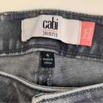 CAbi High Skinny Distressed Gray Raw Hem Jeans Style 3939 Size 4 Photo 1