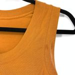 Lululemon Dress Womens 4 All Yours Tank Maxi Butternut Brown Orange High Low Hem Photo 2