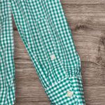 Banana Republic Long sleeve button up in a checkered print design.   100% cotton  Chest is 21” Length is 30”  Questions are Welcome Before Purchase Pet & Smoke Free Home Color Variation Due to Lighting Will Combine Shipping on Multiple Items Fast Shipping Happy Shopping ❤️  Photo 4
