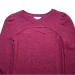 BB Dakota Steve Madden Ribbed Cut Out Sweater Dress Burgundy Size Large Red Photo 3