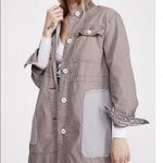 Free People We The Free Women's Apollo Cargo Gray Jacket medium Photo 0