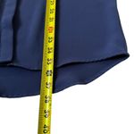 Savile Row Co Blue Knee Length Shirt Dress Women's Size 6 | 45 Photo 5