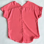 Pink Rose Coral Shirt Sz Sm Photo 2