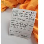 Retrofête Retrofete Orange Maxi Dress Pearl Halter Size Small Sample Photo 9