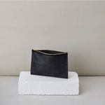 Ampersand As Apostrophe Leather Half Tote – Black Python (NWT) Photo 2