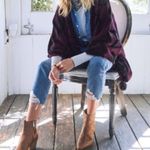 Cleobella x Rachel Zoe Sevigny Bordeaux Capelet Photo 12