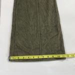 Aerie  Groove On Rib Velour Flare Pant Nomad Green Photo 9