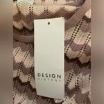 Design History - NWT | Chevron Sweater T- With Open Knit & Ribbed Trim Photo 2