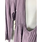 Raisin's NWT  Tie Front Purple Romper Size XL Photo 2