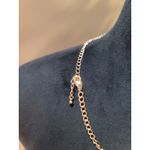 Women's Statement Geometric Cream Resin Bib Necklace With Lobster Clasp Chain Yellow Photo 6