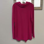 White House | Black Market Raspberry Cowl Neck Asymmetrical Sweater Tunic- XL Photo 9