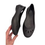 Crocs NWOT  Shoes Women's Size 8 Black Iconic Comfort Kelli 203954 Slip-on Flats Photo 2