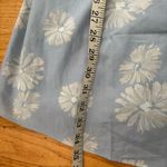 Madewell Blue Floral Wrap Dress Size Large Photo 4