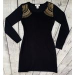 Say What? Gold Studded Shoulder Dress Photo 4