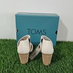 Toms Milan Closed Toe Heel - Natural Geo Basket PU Leather - Size 5.5 - 10022268 Photo 4
