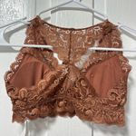 Aeropostale NWT Aerpostale Brown Lace Racerback padded bralette size XS Photo 2