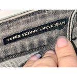 Abercrombie & Fitch  Signature Ankle Straight Ultra High Rise Jeans Black Size 26 Photo 3