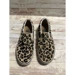 Vans  Slip On Sneakers Women's Size 6 Leopard Animal Print Canvas Shoes Comfy Photo 3