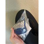 Shiraleah  NWT Clyde Black Wide Brim Hat With Scarf Photo 4