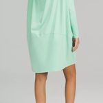 Lululemon Back in Action Long Sleeve Dress Wild Mint size 6 NWT Photo 1