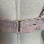 Wild Fable  bikini top Stripe Crochet swimwear Pink Cream Black New Plus size 2X Photo 4