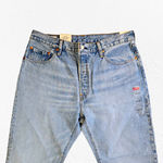 Levi's  501 Circular Stoneware High Rise Straight Fit Sustainable Jeans Size 33 Photo 6