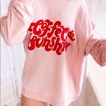 Wildfox Coffee & Sunshine oversized beachy statement sweatshirt jumper size S Photo 4