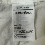 & Other Stories & Other Stories Shell Embroidered White Shorts Size 6 Beach Coastal Cotton Lined Photo 12