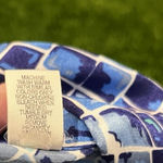 Victoria's Secret  Pink Heart Label Blue 90's Mosaic Pajama Short Set SZ Large Photo 6