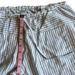 And Andrea 100% Cotton Striped Fishermans Pants Photo 8