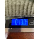 Aura Women’s Ribbed Crop Top M/L Adjustable Straps Olive Green Nylon Spandex Photo 5