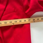 Babaton Aritzia  Ella Blazer Sz XS Bright Red Sophisticated Chic Business Casual‎ Photo 4